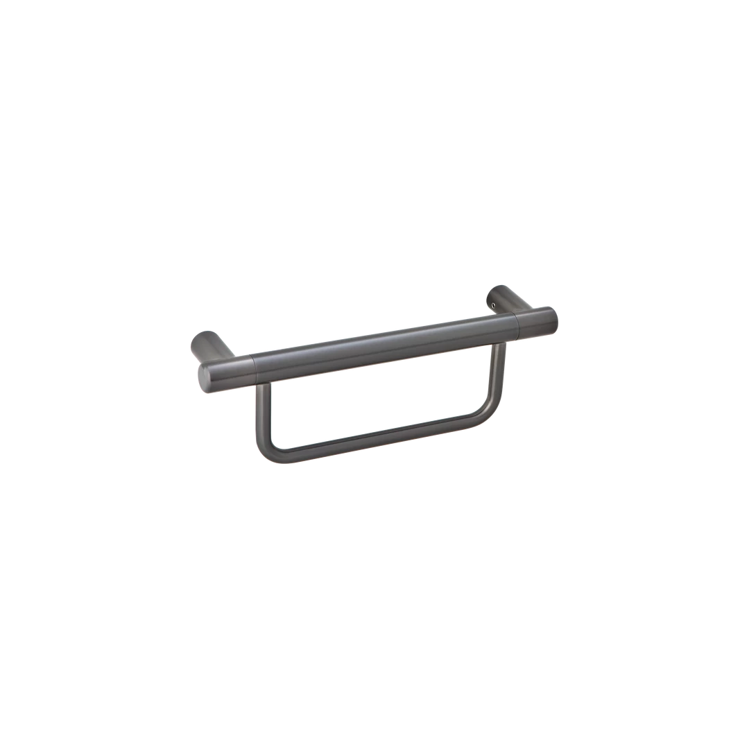 Aliro Hand Towel Rail - Brushed Gunmetal 1 Aliro Hand Towel Rail - Brushed Gunmetal