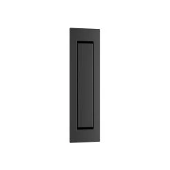Cavity Slider Edge Pull - Matte Black