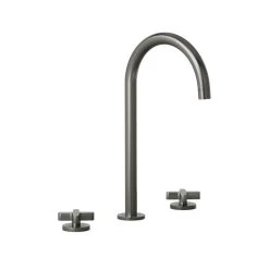 Cross Assembly Bench-Mounted Set - Brushed Gunmetal