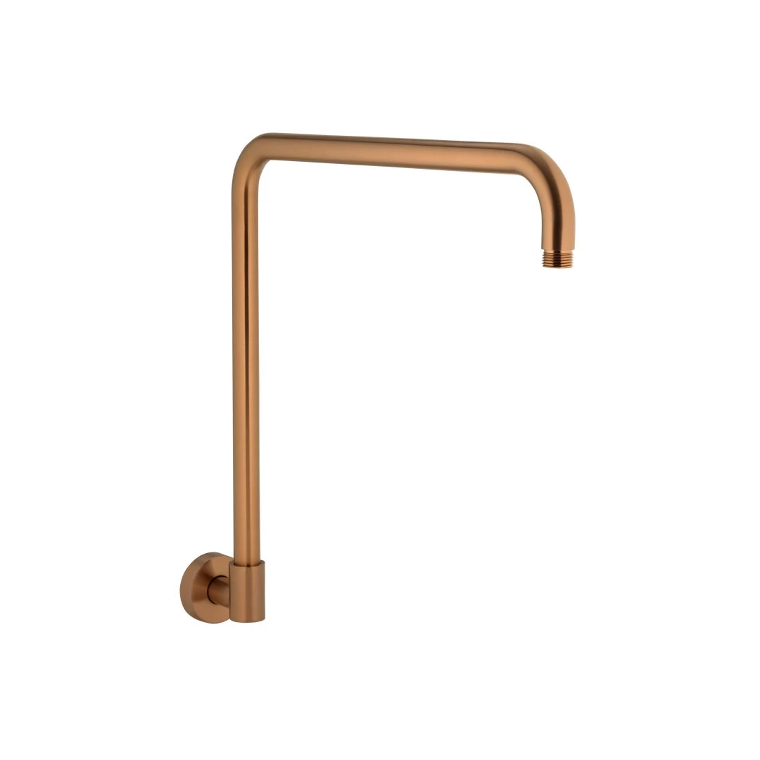 Eden Shower Arm - Brushed Copper 1 Eden Shower Arm - Brushed Copper