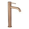 Elysian Extended Basin Mixer - Brushed Copper