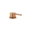 Elysian Bench-Mounted Minimal Mixer - Brushed Copper