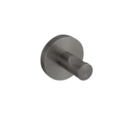 Elysian Robe Hook - Brushed Gunmetal