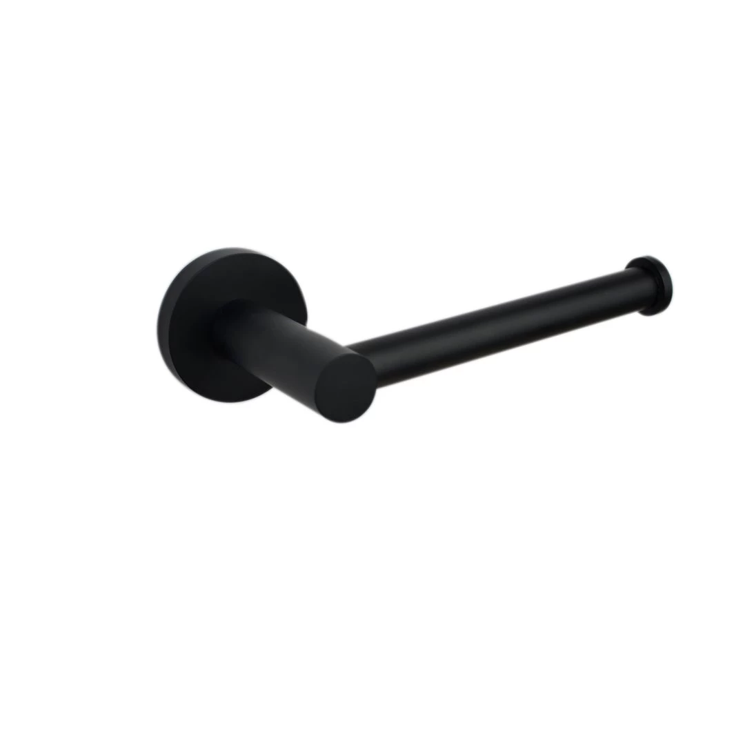 Elysian Toilet Roll Holder - Matte Black 1 Elysian Toilet Roll Holder - Matte Black