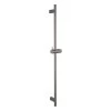 Elysian Shower Rail - Brushed Gunmetal