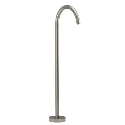 Floor Mounted Bath Filler - Brushed Nickel