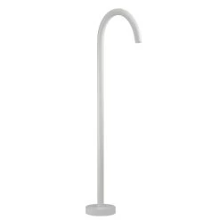 Floor Mounted Bath Filler - White