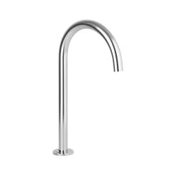 Gooseneck Hob Spout - Chrome
