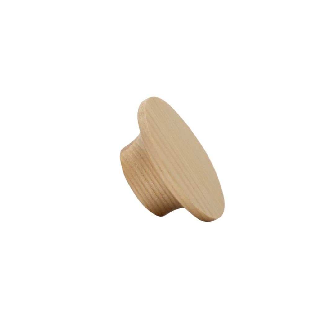 Hegman Round Pull 60mm - Ash 1 Hegman Round Pull 60mm - Ash