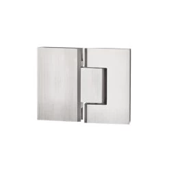 Kenzie Glass To Glass Shower Hinge - Stainless Steel