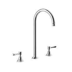 Kingsley Assembly Bench-Mounted Set - Chrome