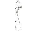 Kingsley Shower Rail Set - Brushed Nickel