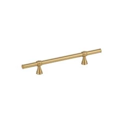 Kingsley Adjustable Cabinetry Pull 250mm - Brushed Brass