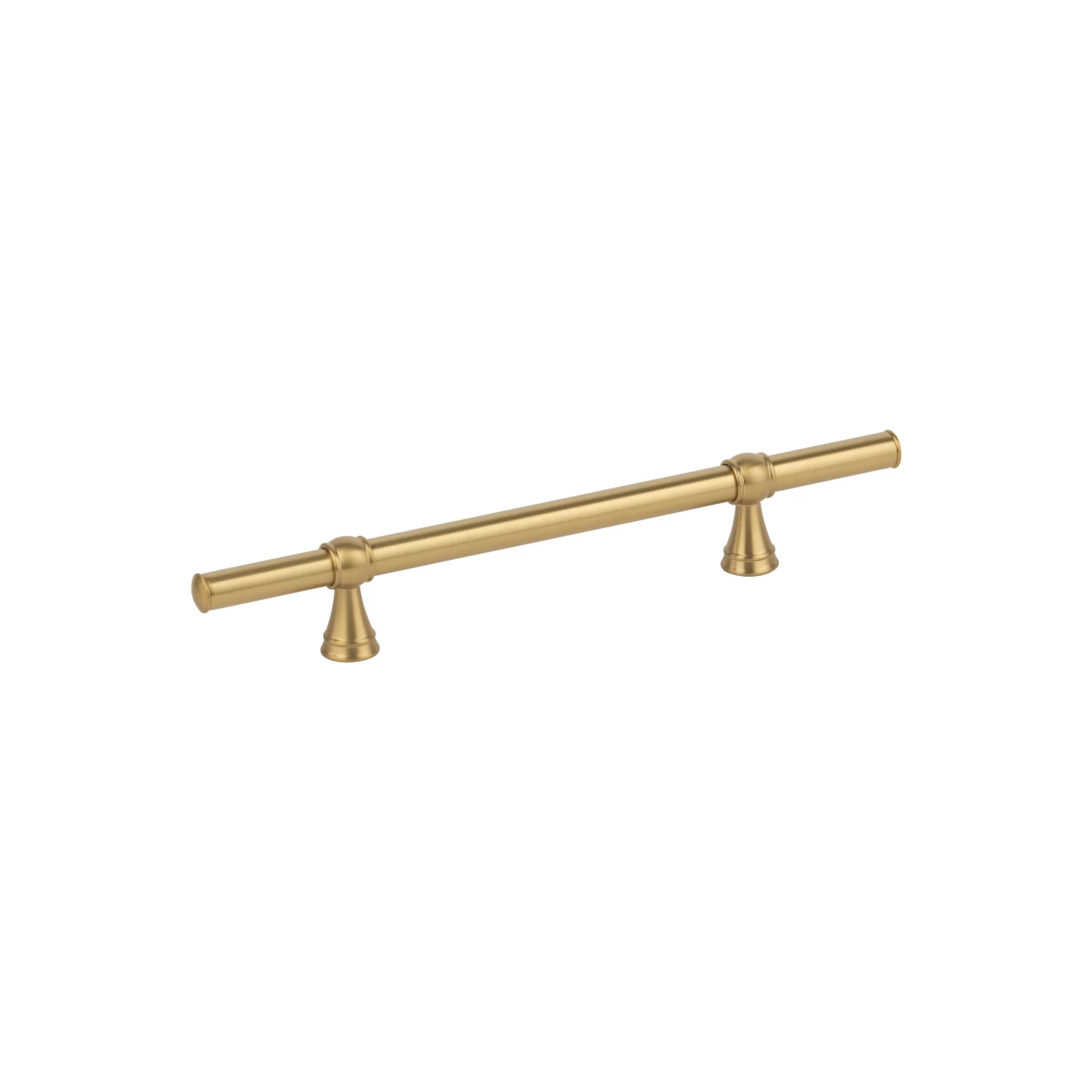 Kingsley Adjustable Cabinetry Pull 250mm - Brushed Brass 1 Kingsley Adjustable Cabinetry Pull 250mm - Brushed Brass