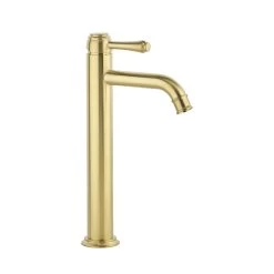 Kingsley Extended Basin Mixer - Brushed Brass