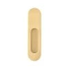 Leroy Sliding Door Dummy Pull - Brushed Brass