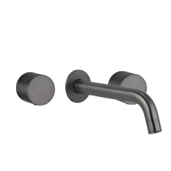 Milani Assembly Taps & Spout Set - Brushed Gunmetal