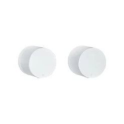 Milani Assembly Taps - White
