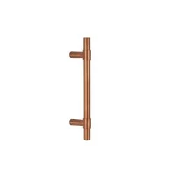 Modi Adjustable Entry Door Pull 300mm - Brushed Copper