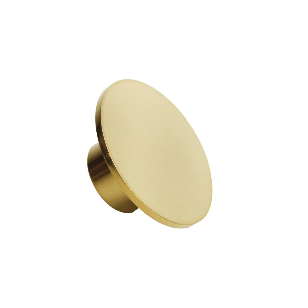 Myka Cabinetry Knob 60mm – Brushed Brass 1 Myka Cabinetry Knob 60mm – Brushed Brass