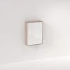 Myra 1 Door Mirror Cabinet 600mm - White Ash Oak