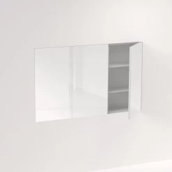 Myra 3-Door Mirror Cabinet Recessed - 1242mm