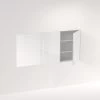 Myra 3-Door Mirror Cabinet Recessed - 1692mm
