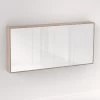 Myra 4 Door Mirror Cabinet 1692mm - White Ash Oak