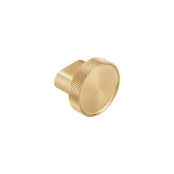 Namika Robe Hook/Cabinetry Knob - Brushed Brass