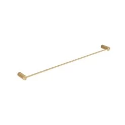 Namika Single Towel Rail - Brushed Brass