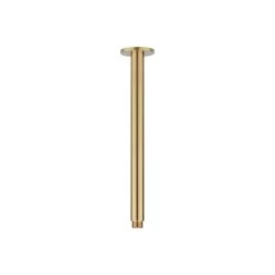 Shower Dropper Round 300mm - Brushed Brass
