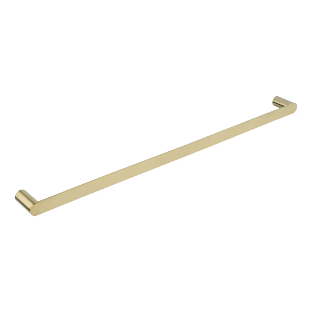 Milani Single Towel Rail 800mm - Brushed Brass 1 Milani Single Towel Rail 800mm - Brushed Brass