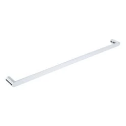 Milani Single Towel Rail 800mm - Chrome