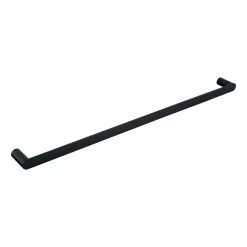 Milani Single Towel Rail 800mm - Matte Black