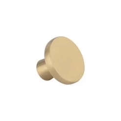 Pika Cabinetry Knob - Brushed Brass
