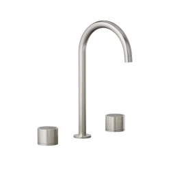 Pixi Tile Insert Assembly Bench-Mounted Set - Brushed Nickel