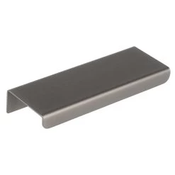 Rappana Cabinetry Pull Extended 100mm - Brushed Gunmetal