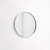 Round Mirror 600mm - Brushed Gunmetal