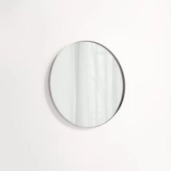 Round Mirror 600mm - Stainless Steel