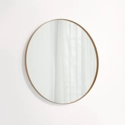 Round Mirror 800mm - Brushed Copper