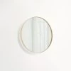 Round Mirror LED 600mm - Brushed Brass