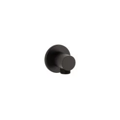 Round Shower BP - Matte Black