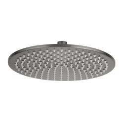 Shower Head Round 250mm - Brushed Gunmetal