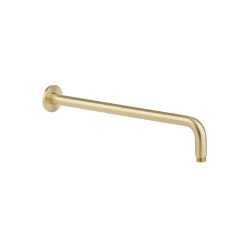 Shower Arm 400mm - Brushed Brass