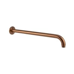 Sola Shower Arm - Brushed Copper
