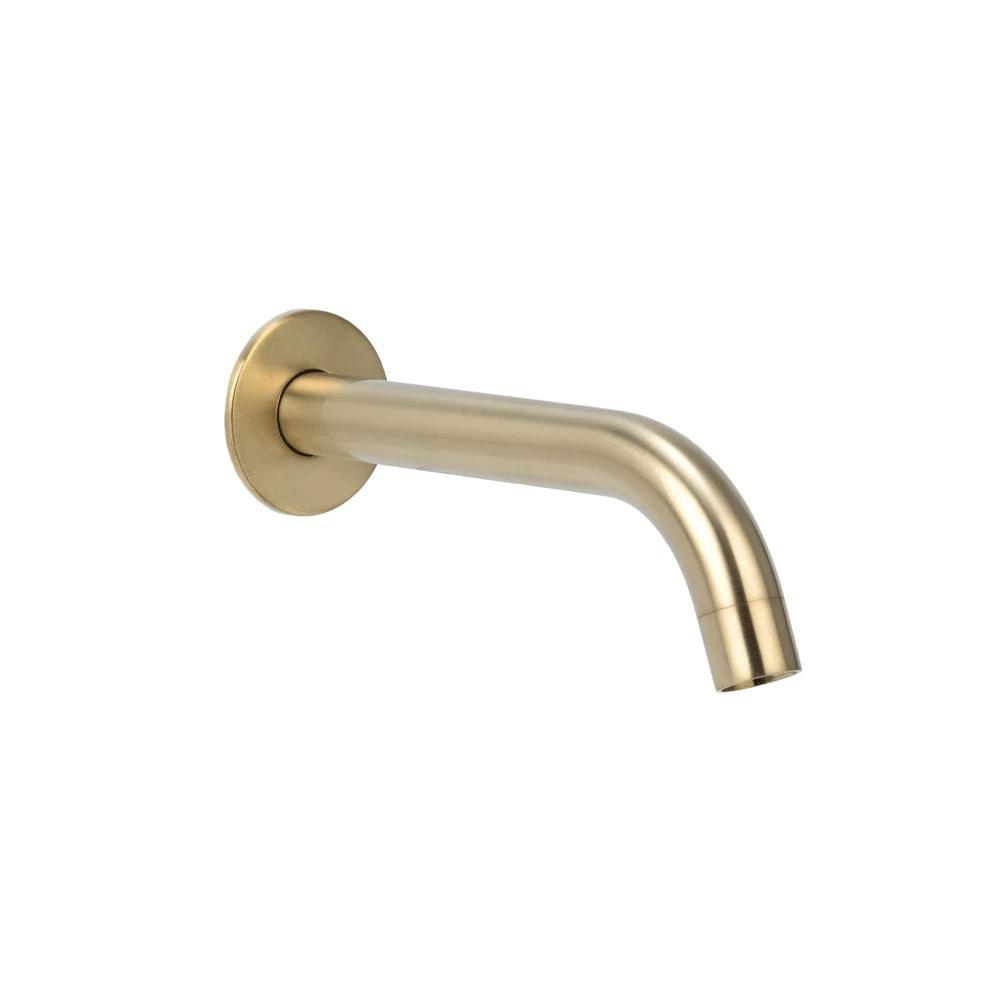 Wall-Mounted Spout - Brushed Brass 1 Wall-Mounted Spout - Brushed Brass