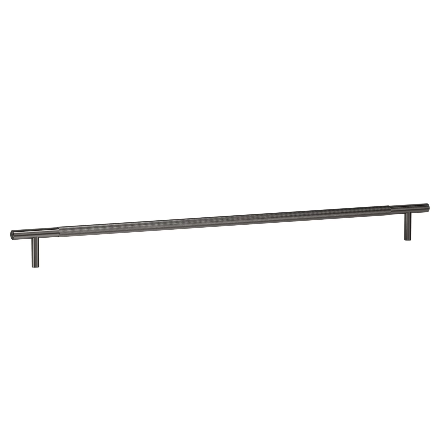 Tezra Textured Cabinetry Pull 500mm – Brushed Gunmetal 1 Tezra Textured Cabinetry Pull 500mm – Brushed Gunmetal