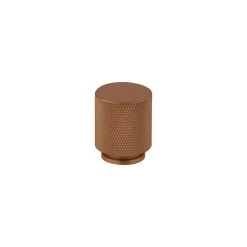 Tezra Textured Cabinetry Knob - Brushed Copper