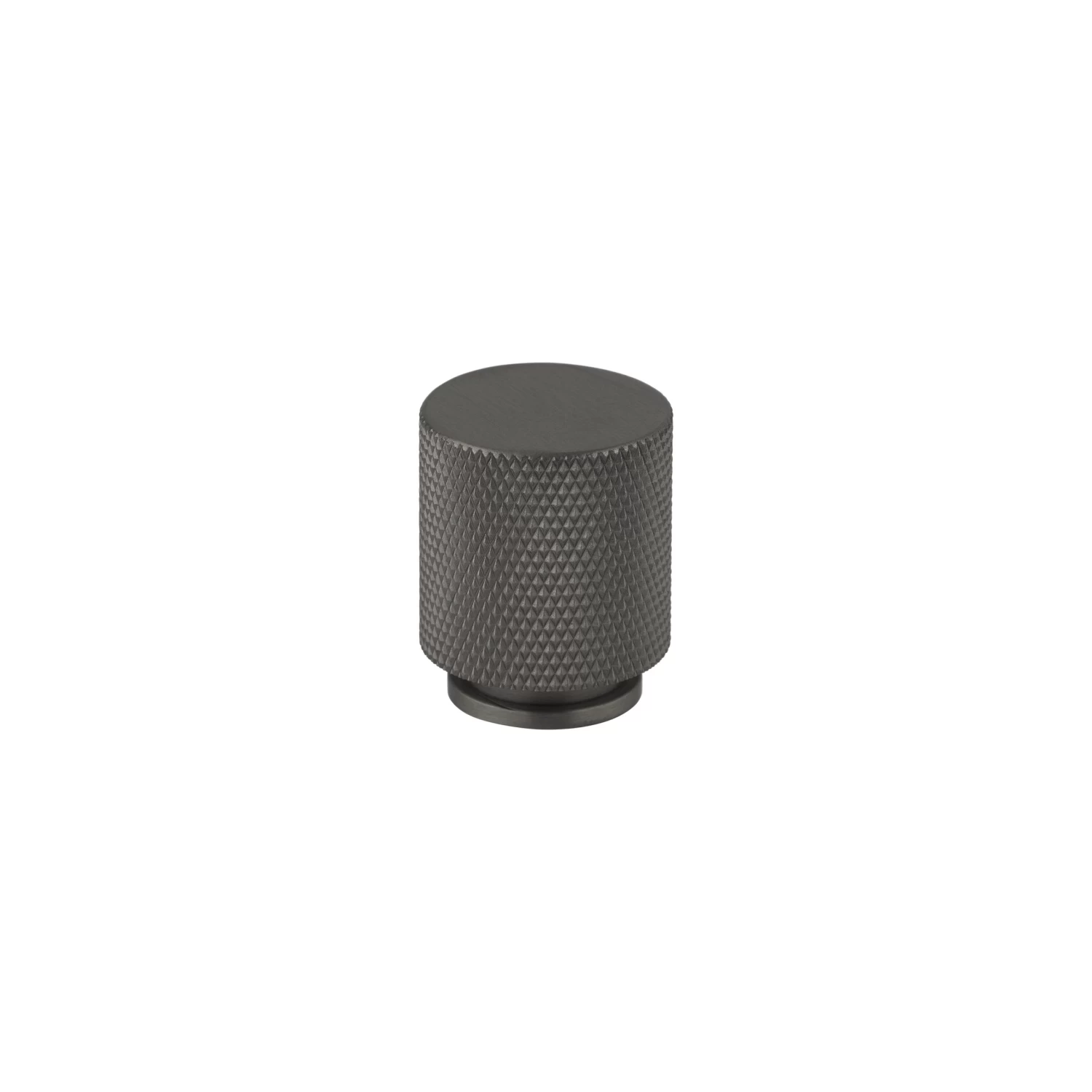 Tezra Textured Cabinetry Knob - Brushed Gunmetal 1 Tezra Textured Cabinetry Knob - Brushed Gunmetal
