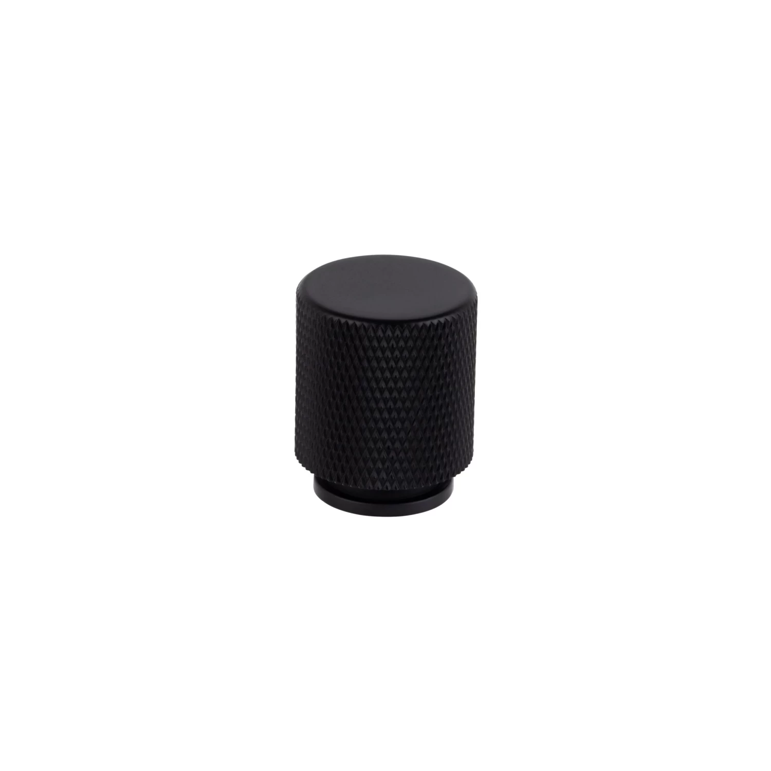 Tezra Textured Cabinetry Knob - Matte Black 1 Tezra Textured Cabinetry Knob - Matte Black